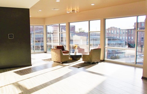 Large living Rooms at West Side Lofts, Red Bank NJ 07701