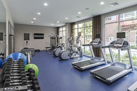 State-of-the-Art Fitness Center at West Side Lofts, Red Bank NJ 07701
