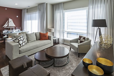 Luxurious interiors at West Side Lofts, Red Bank NJ 07701