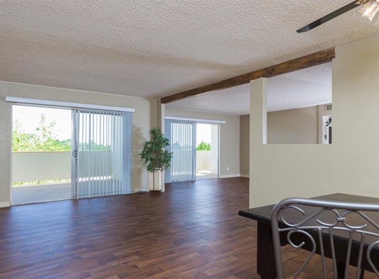 Open Floor Plans With Attached Balcony at The Towers Apartments, New Mexico, 87109