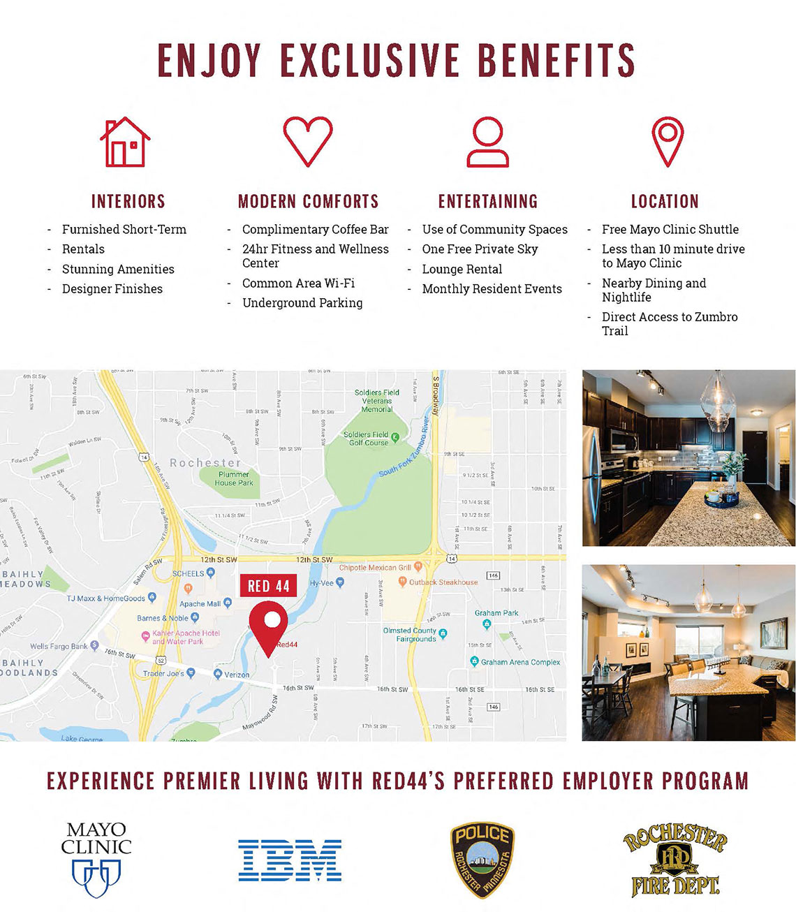 Exclusive Benefits