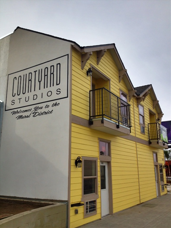 Courtyard Studios Building Exterior