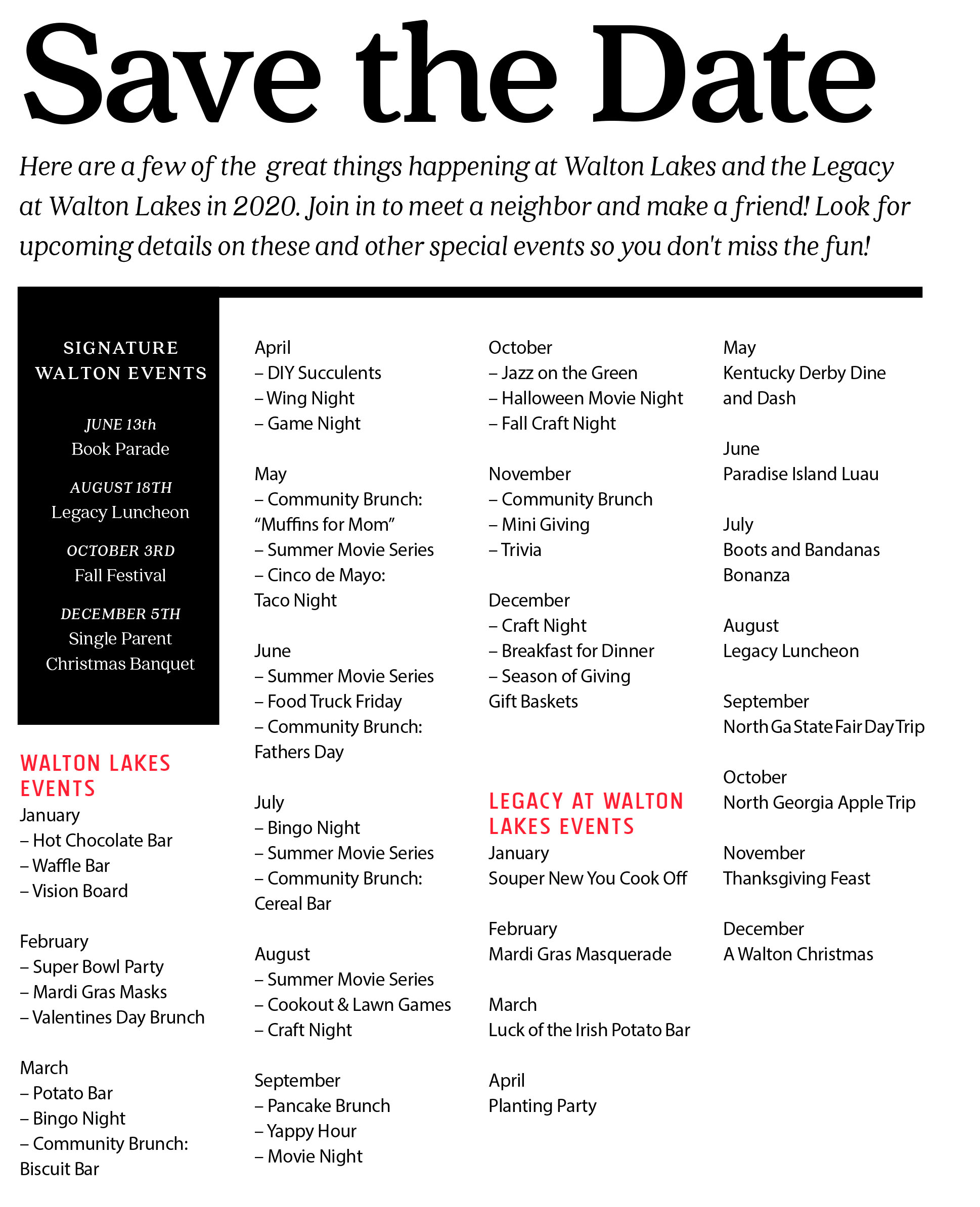 Community Events