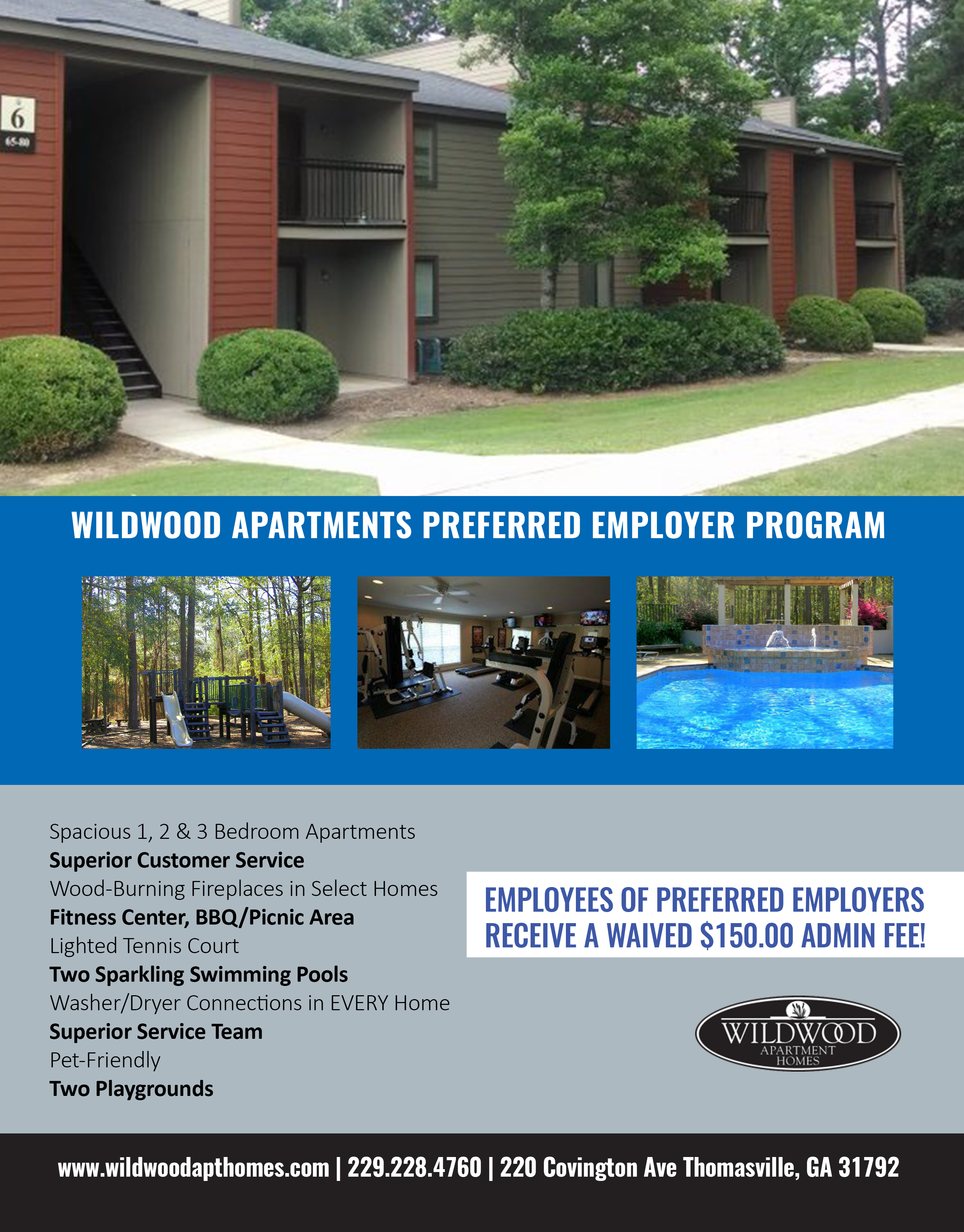 Preferred Employer Program Wildwood Apartment Homes