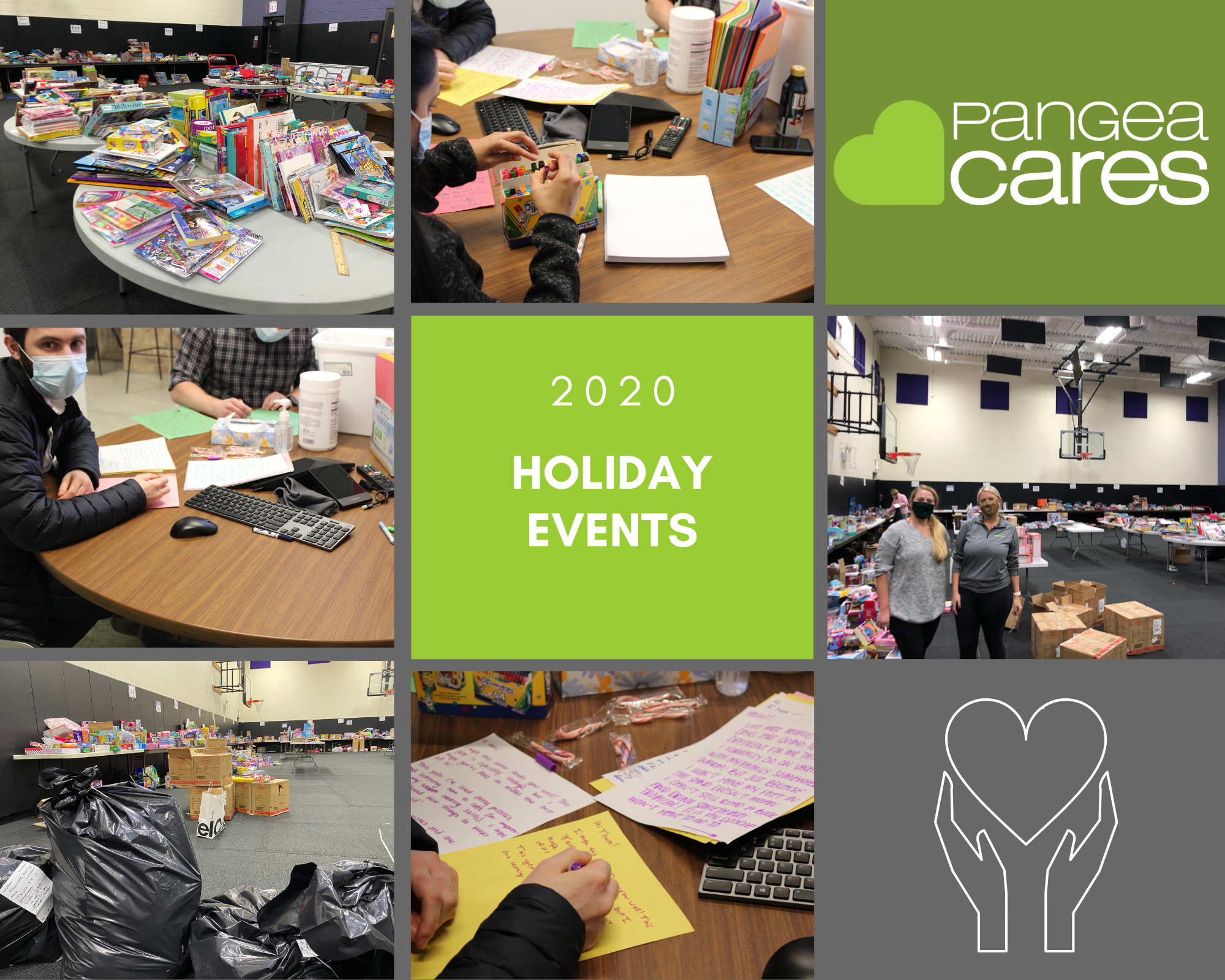 2020 Pangea Cares holiday events