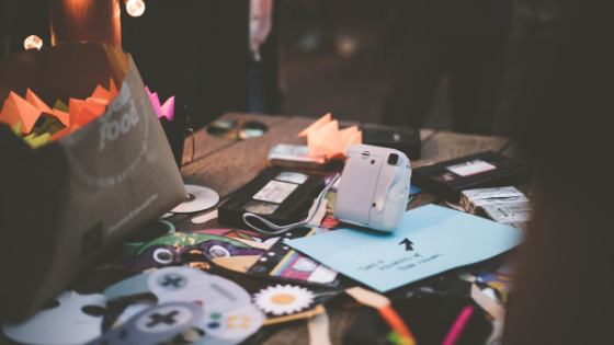 Clutter Desk