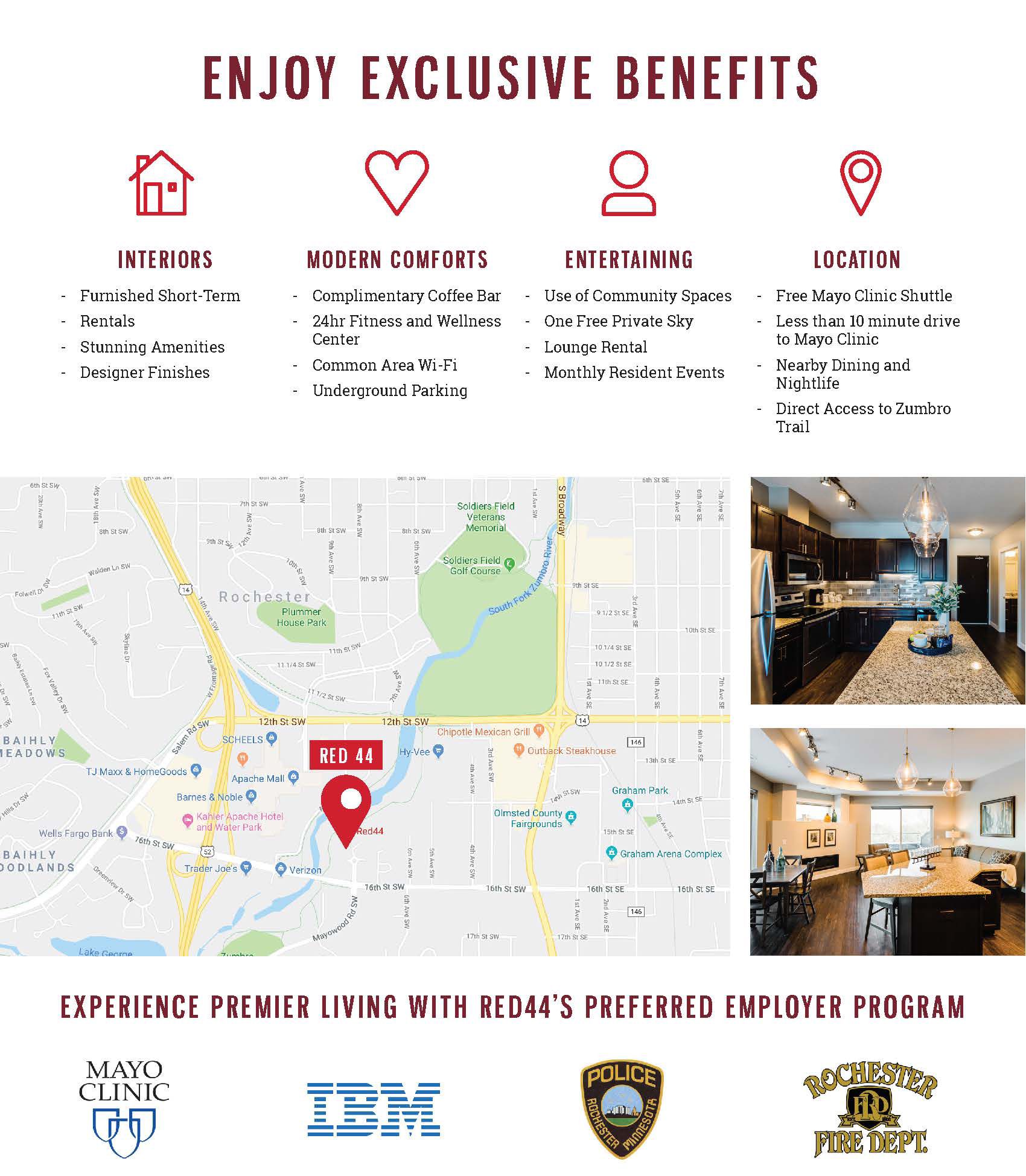 Exclusive Benefits