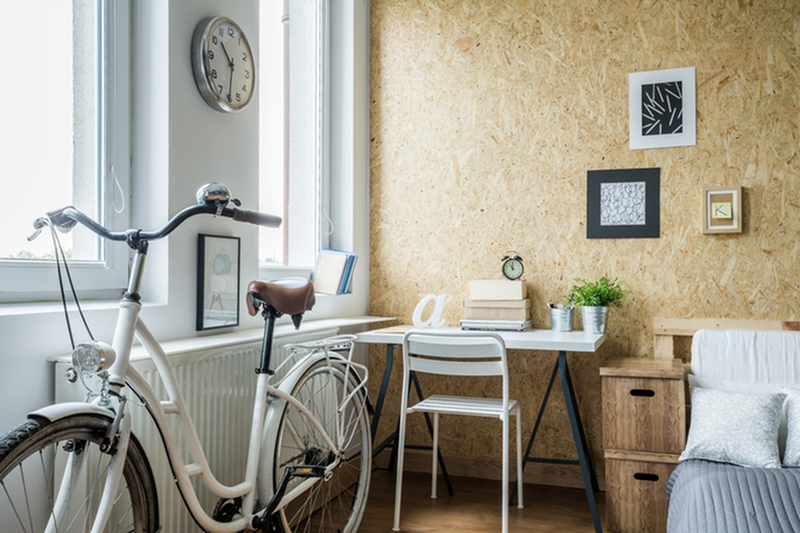 ways to hang bikes in apartments