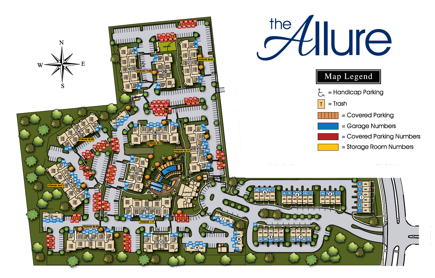 Apartments Near Lakeline Mall The Allure Map