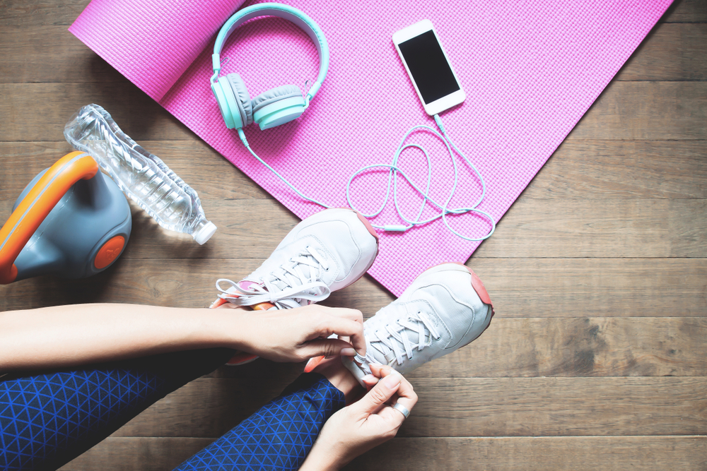 Exercising at home is easier than you think! 