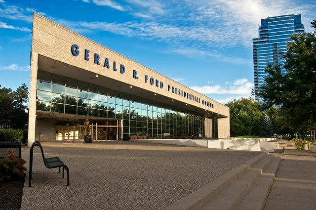 gerald r ford museum grand rapids michigan