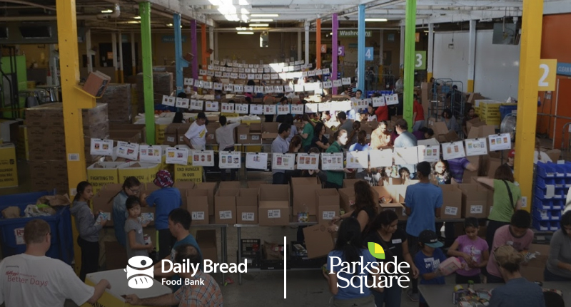 Parkside Square + Daily Bread Food Bank