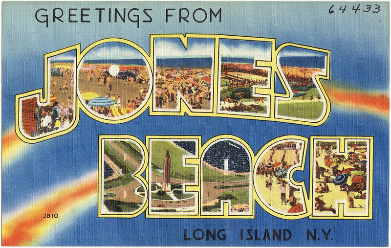 postcard jones beach