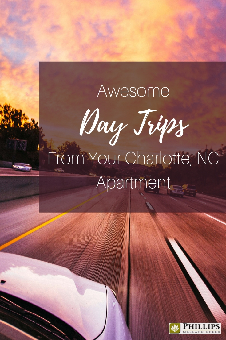 Awesome Day Trips Near Charlotte, NC | Phillips Mallard Creek Apartments
