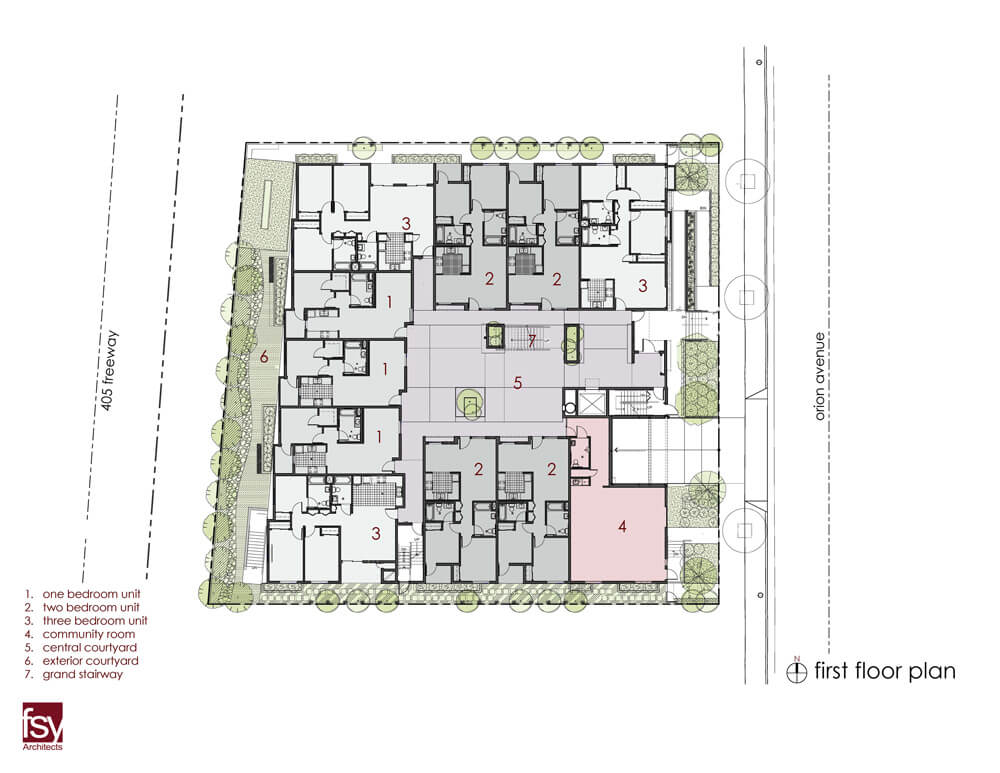 First Floor Site Map