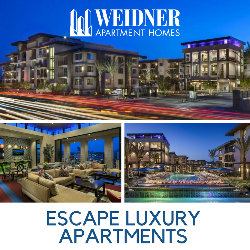 Weidner Welcomes Escape Luxury Apartments Weidner Apartment Homes Blog