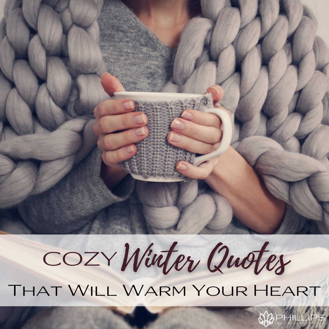 Cozy Winter Quotes That Will Warm Your Heart - Phillips Mallard Creek  Apartments Blog