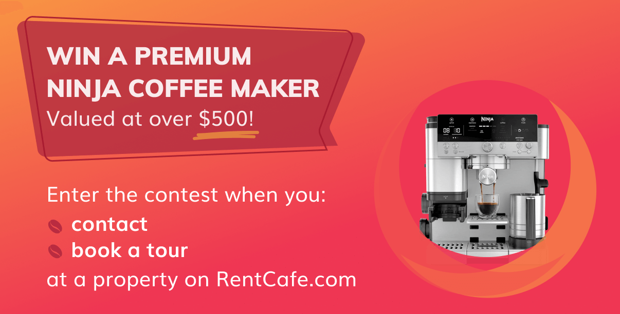 Coffee Machine Sweepstakes Banner