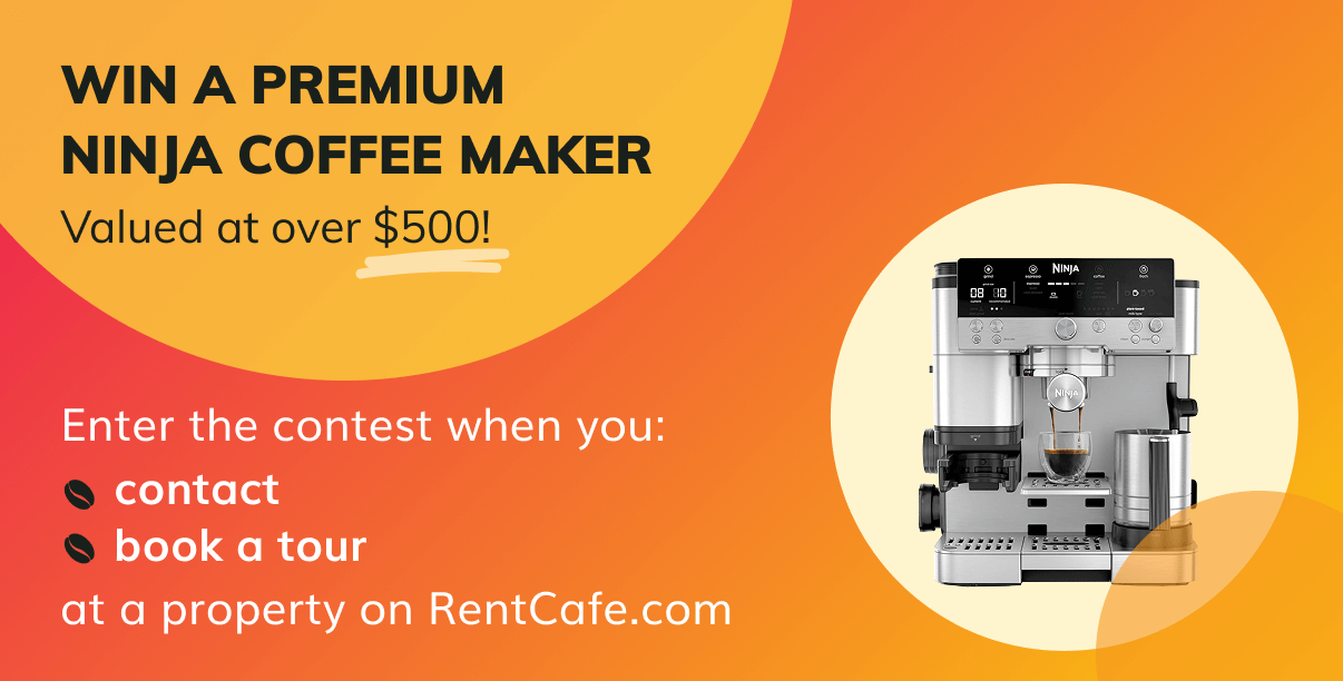 Coffee Machine Sweepstakes Banner