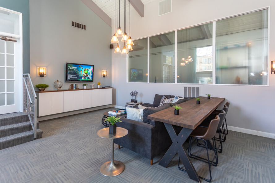 Resident Lounge at Monaco Lakes, Denver, Colorado