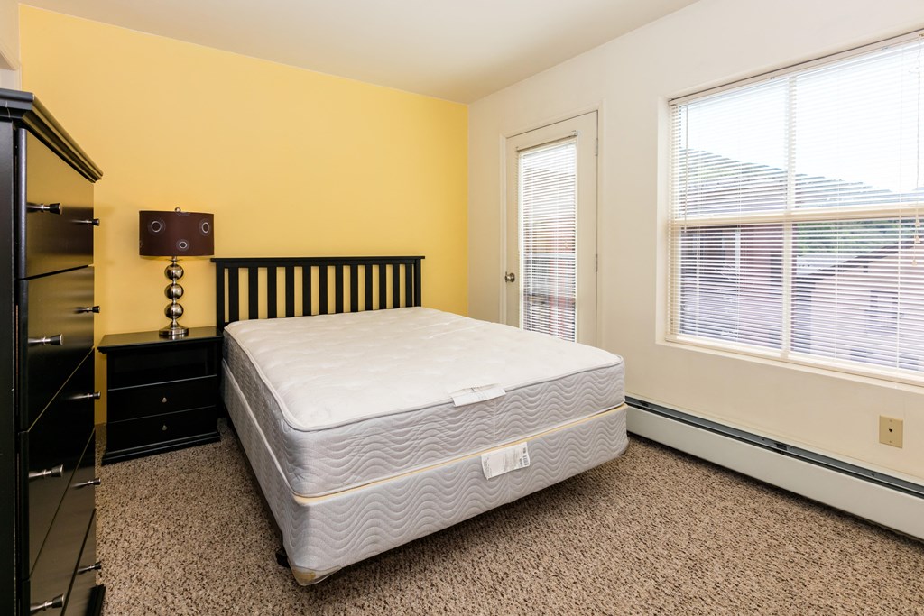 Comfortable Bedroom With Large Window at Middle Creek Village LLC, Vail, CO