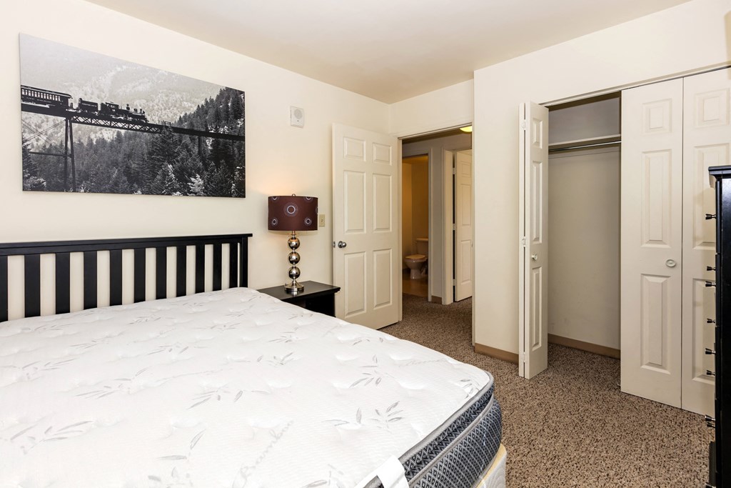 Spacious Bedroom With Closet Spacious Bedroom With Closet at Middle Creek Village LLC, Colorado, 81657