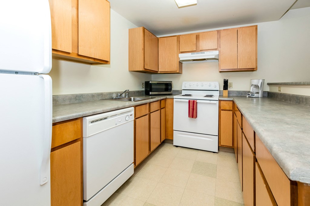 Fully Equipped Kitchen With Modern Appliances at Middle Creek Village LLC, Vail, Colorado