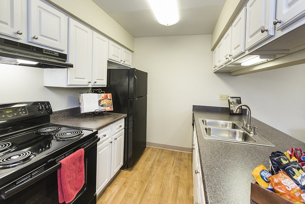 Fully Equipped Kitchen at The Parc at Briargate, Colorado