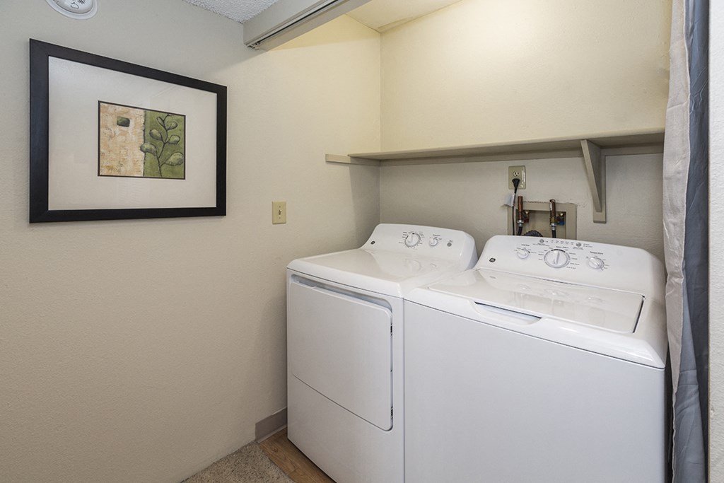 Stacked Washer/Dryer at The Parc at Briargate, Colorado Springs, 80920