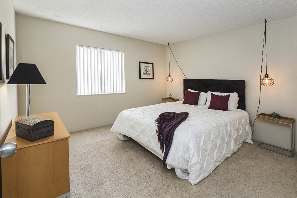 Beautiful Bright Bedroom With Wide Windows Beautiful Bright Bedroom With Wide Windows at The Parc at Briargate, Colorado Springs, Colorado