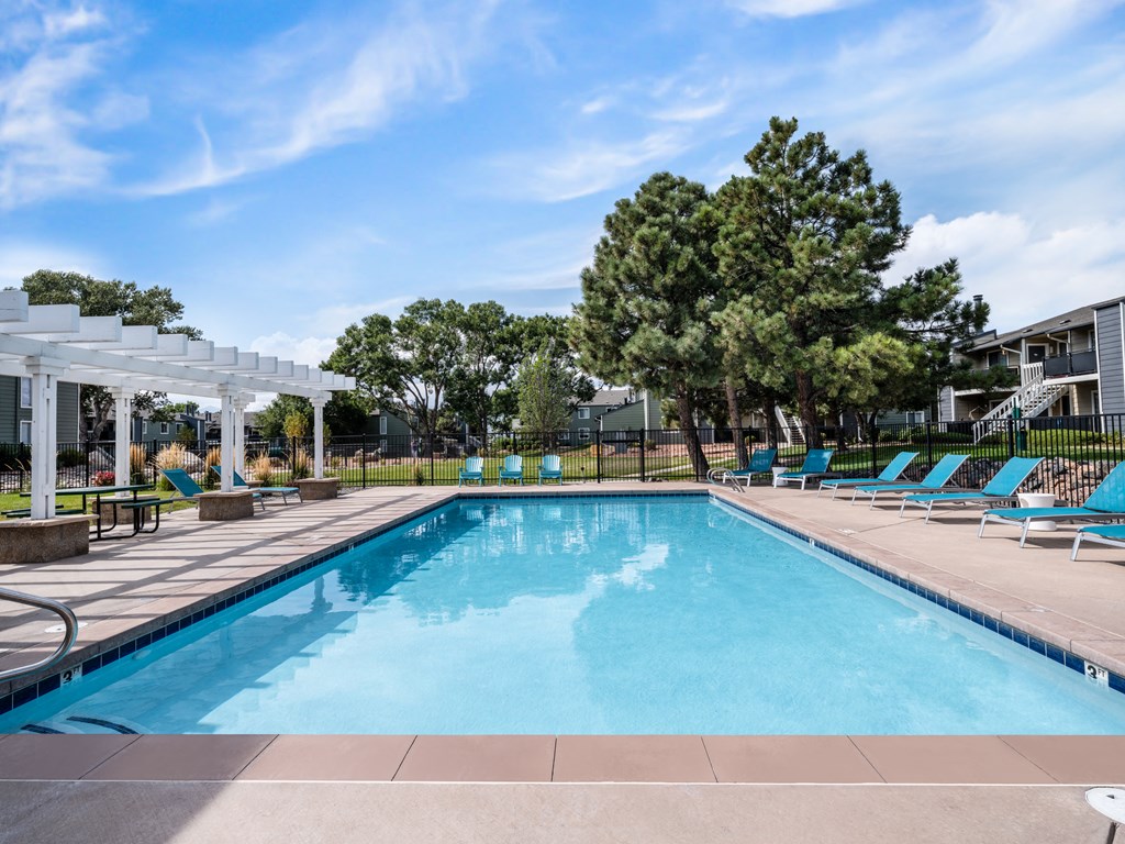 Outdoor Pool Pool at The Glen at Briargate, Colorado Springs