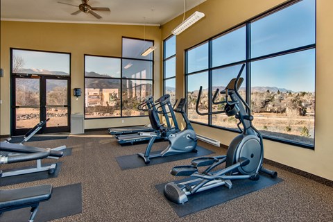 Fitness Center at Bonterra Lakeside Apartments, Colorado Springs, CO