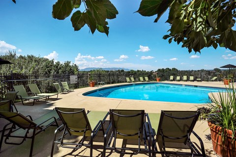 Pool at Bonterra Lakeside Apartments, Colorado Springs, CO