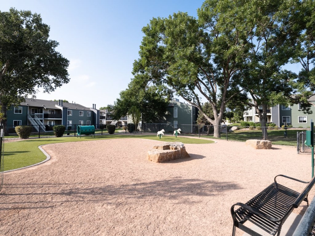 Dog Park at The Parc at Briargate, Colorado
