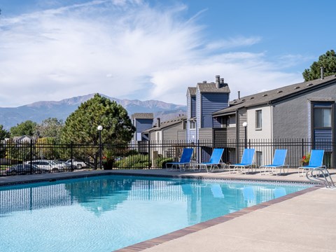 Pool at The Parc at Briargate, Colorado