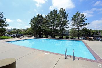 Swimming Pool at The Parc at Briargate Apartments
