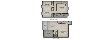 3 Bedroom Townhome |1534 SF.