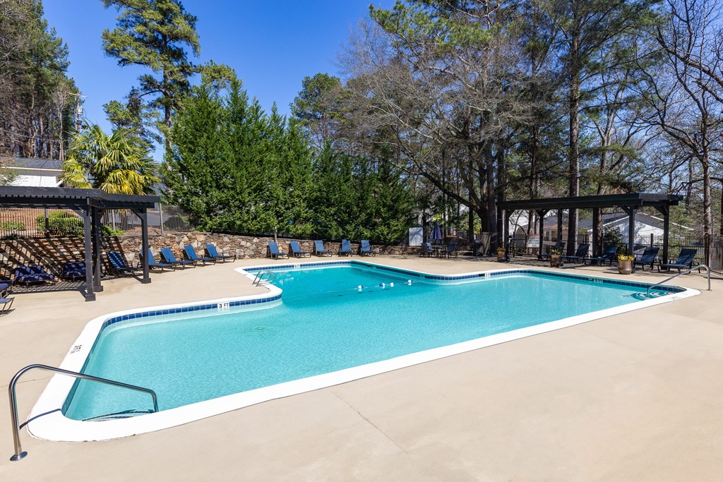 take a dip in our resort style pool