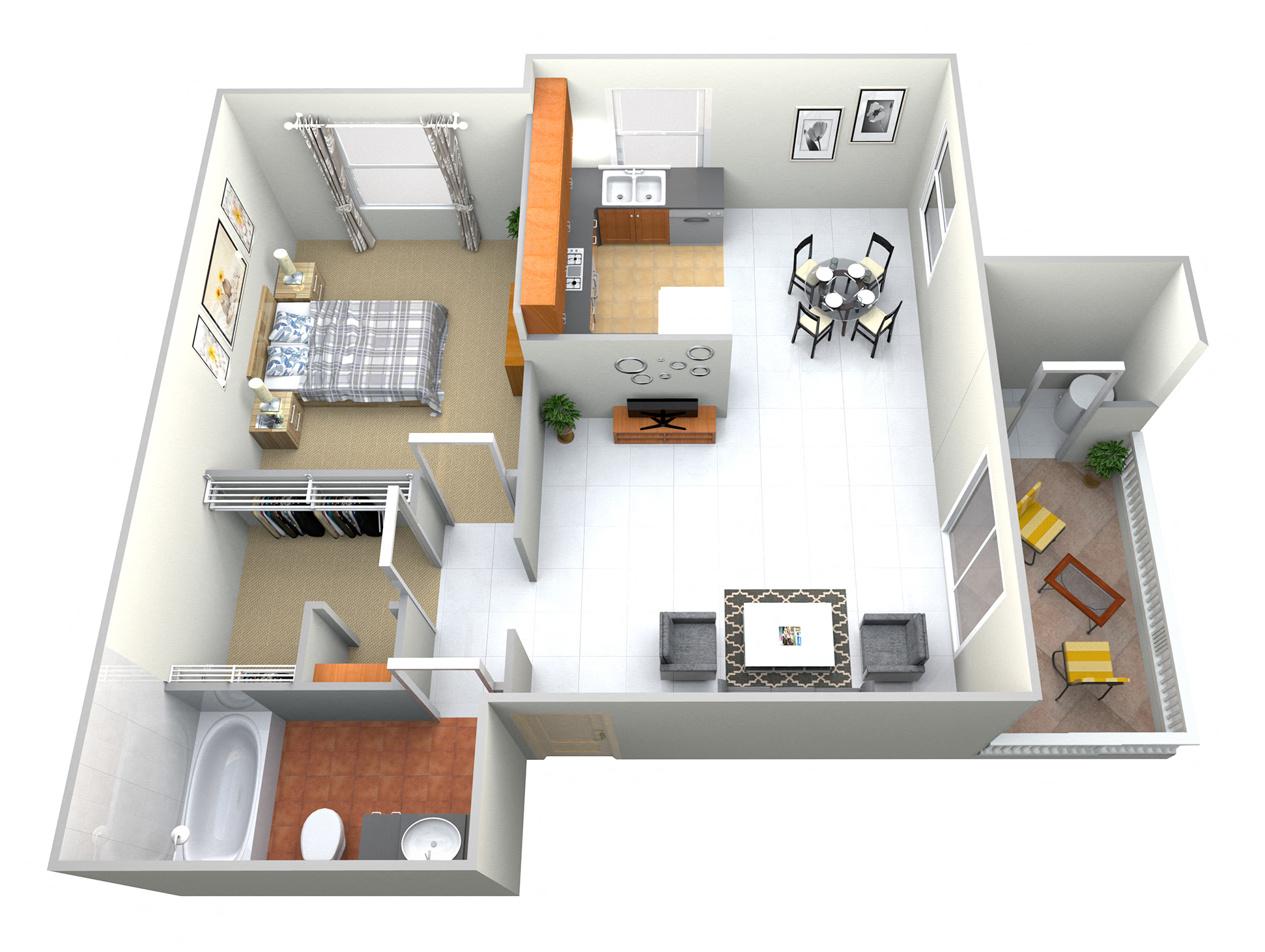 Mariner Village 1 Bed 1 Bath rev1