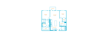 bedroom floor plan | the mansions on the park