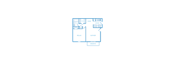 A floor plan of a house with labeled rooms such as Dress, Dine, Cook, Relax, Gather, and Observe.
