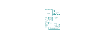 A diagram of a house with rooms labeled relax, observe, gather, dine, and cook.