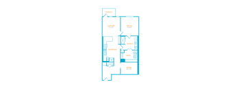 bedroom floor plan | the mansions on the park