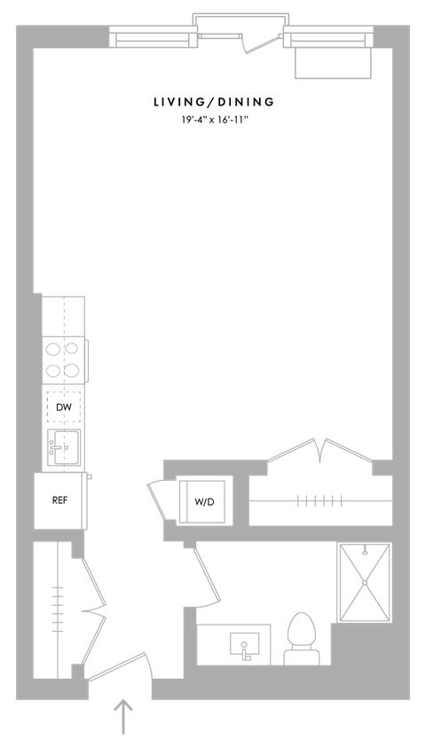 44 John Street Studio-1 Bed Apartment for Rent - Photo Gallery 30