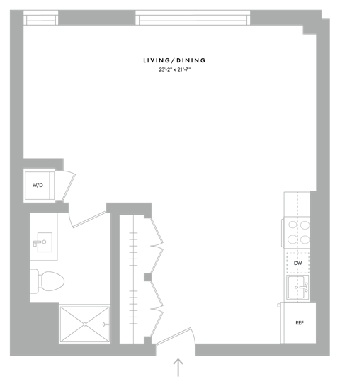 44 John Street Studio-1 Bed Apartment for Rent - Photo Gallery 29