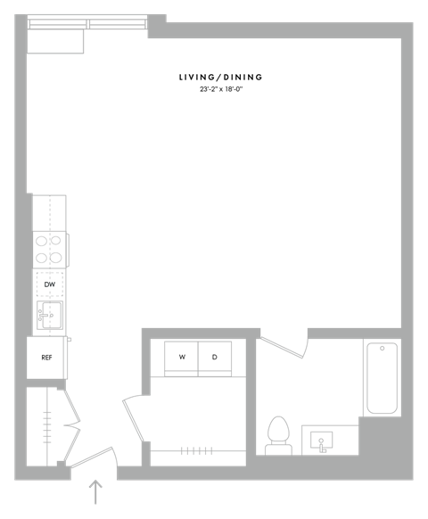 44 John Street Studio-1 Bed Apartment for Rent - Photo Gallery 35