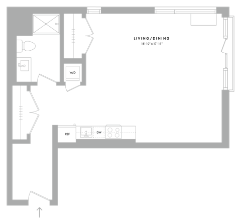 44 John Street Studio-1 Bed Apartment for Rent - Photo Gallery 34