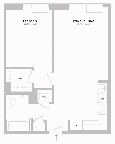 an example of a floor plan for a house