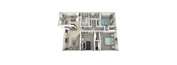 a floor plan of a 1 bedroom192 sq ft apartment