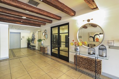 new lobby area with elevator access at the verandas apartments canoga park - Photo Gallery 5